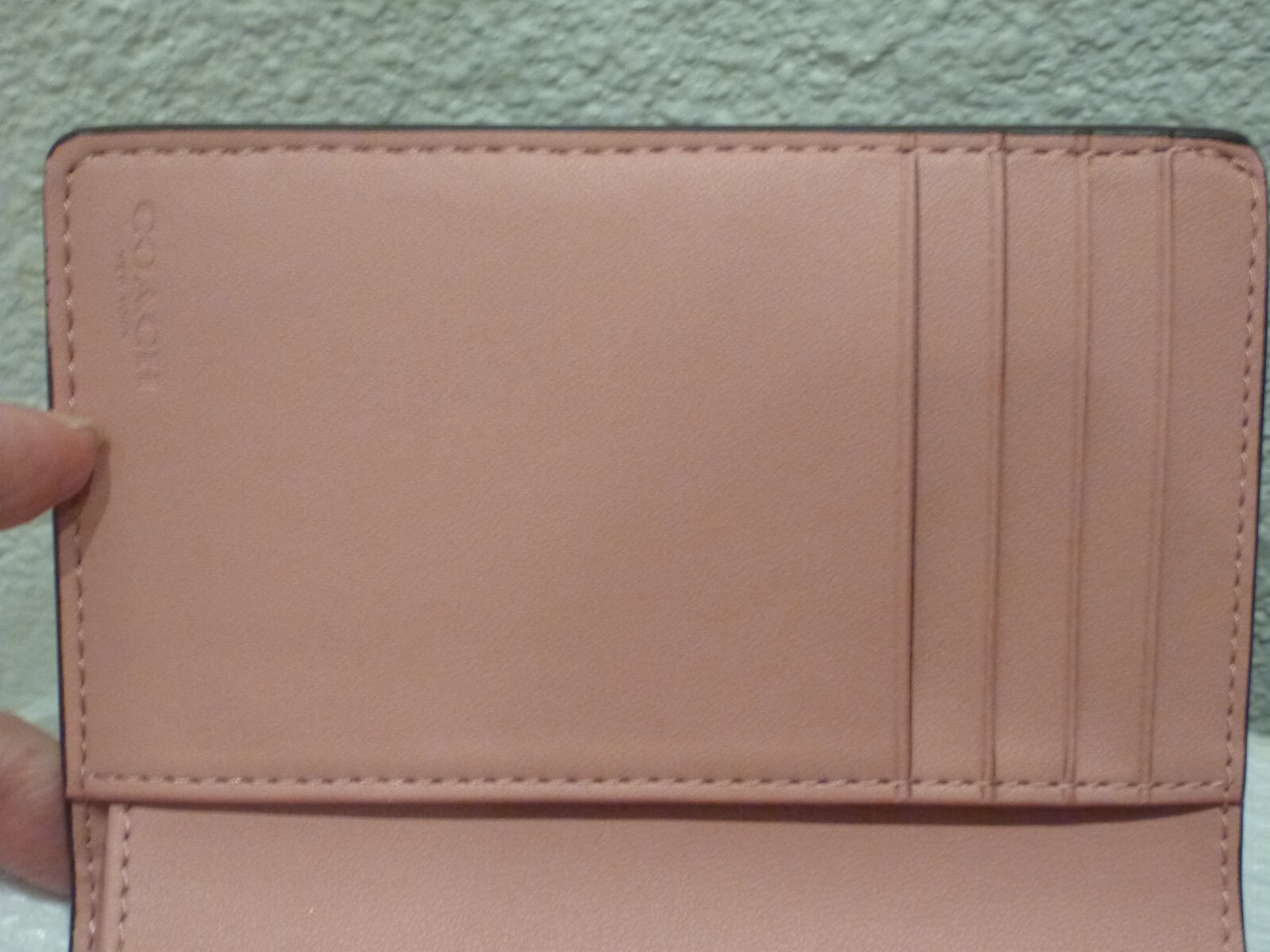 Coach Medium Corner Zip Wallet in Signature Evergreen Floral C3773 image 5