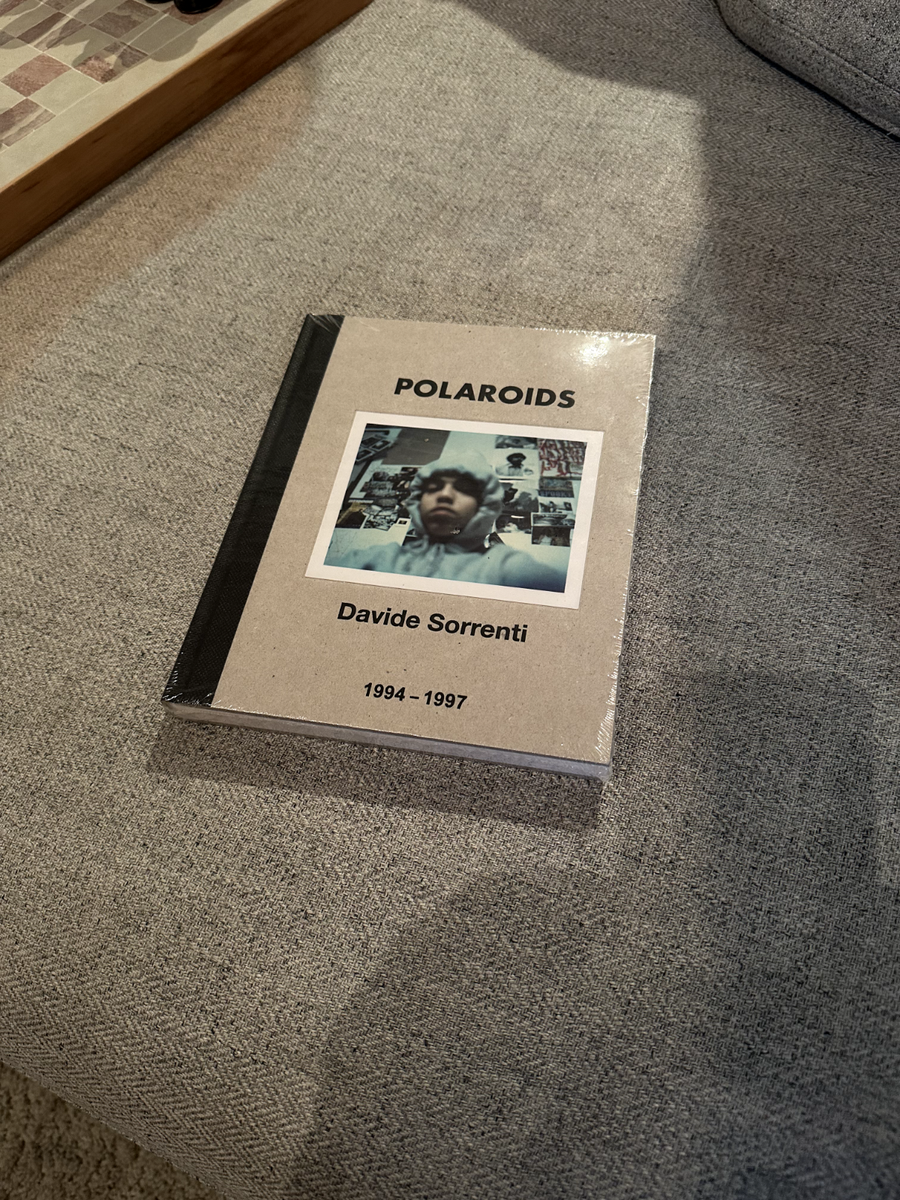 Davide Sorrenti POLAROIDS 1994-1997 Photobook Sealed rare fashion