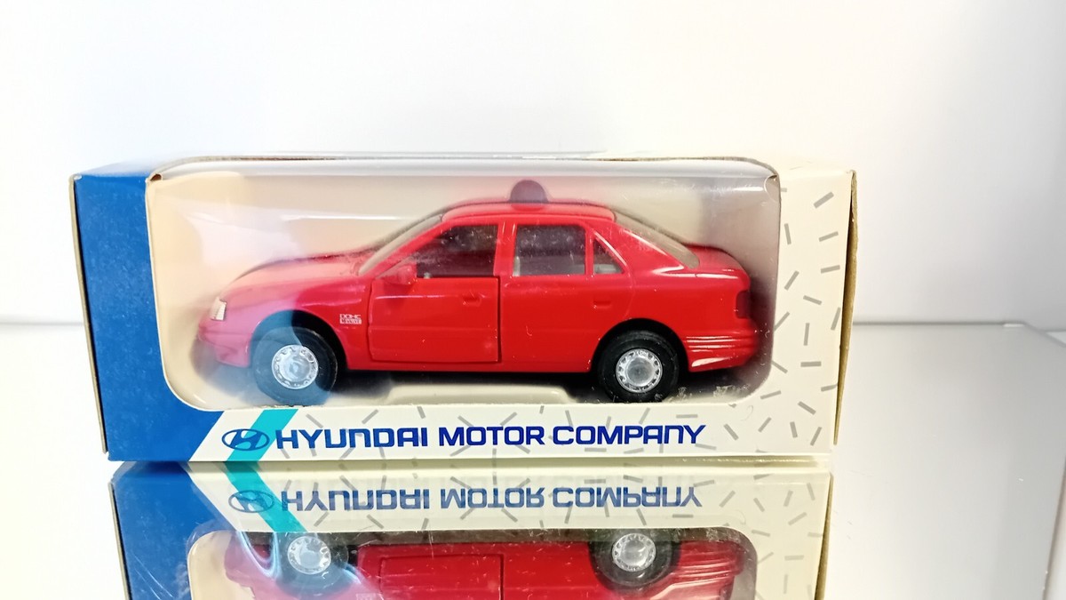 Kingstar Toy Mini Car Hyundai Elantra 1:35 Made in Korea Near Mint