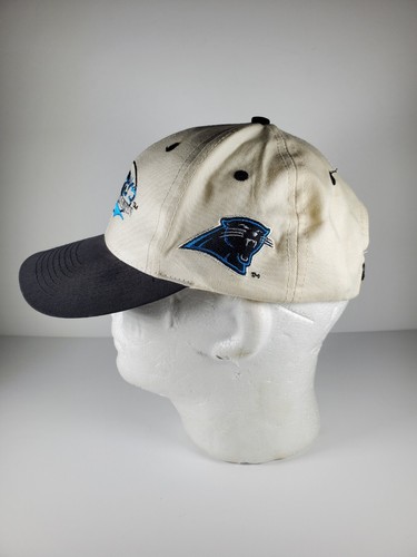 Vintage Carolina Panthers Snapback Hat Cap Logo 7 Seven NFL Hat Football Hat Cap - Picture 6 of 12