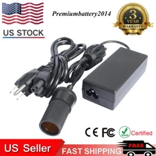 12V 5A Wall Charger Power Supply Adapter Car Cigarette Lighter Socket Converter