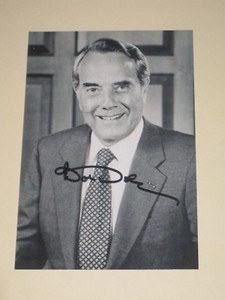US Senator BOB DOLE Signed 4x6 Photo VICE PRESIDENT ...
