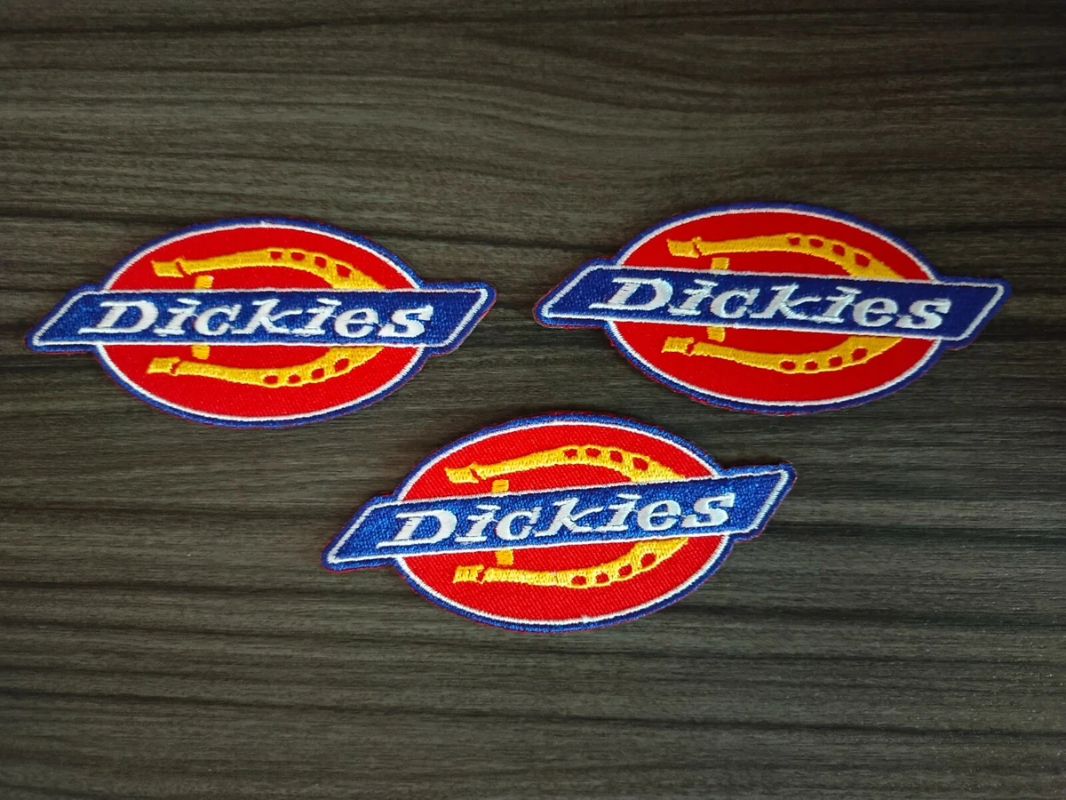 3 pcs DICKIES Sport Wear Patch Iron on Embroidered or Sew on Jacket Hat  Shirt