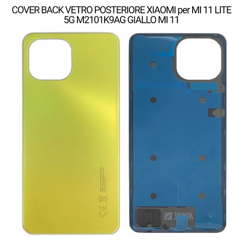 PHASE Cover per Xiaomi Mi 12 Lite 5G, Protezione Posteriore in