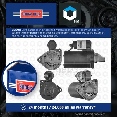 Starter Motor fits KIA PICANTO SA 1.0 04 to 11 G4HE B&B Top Quality Guaranteed
