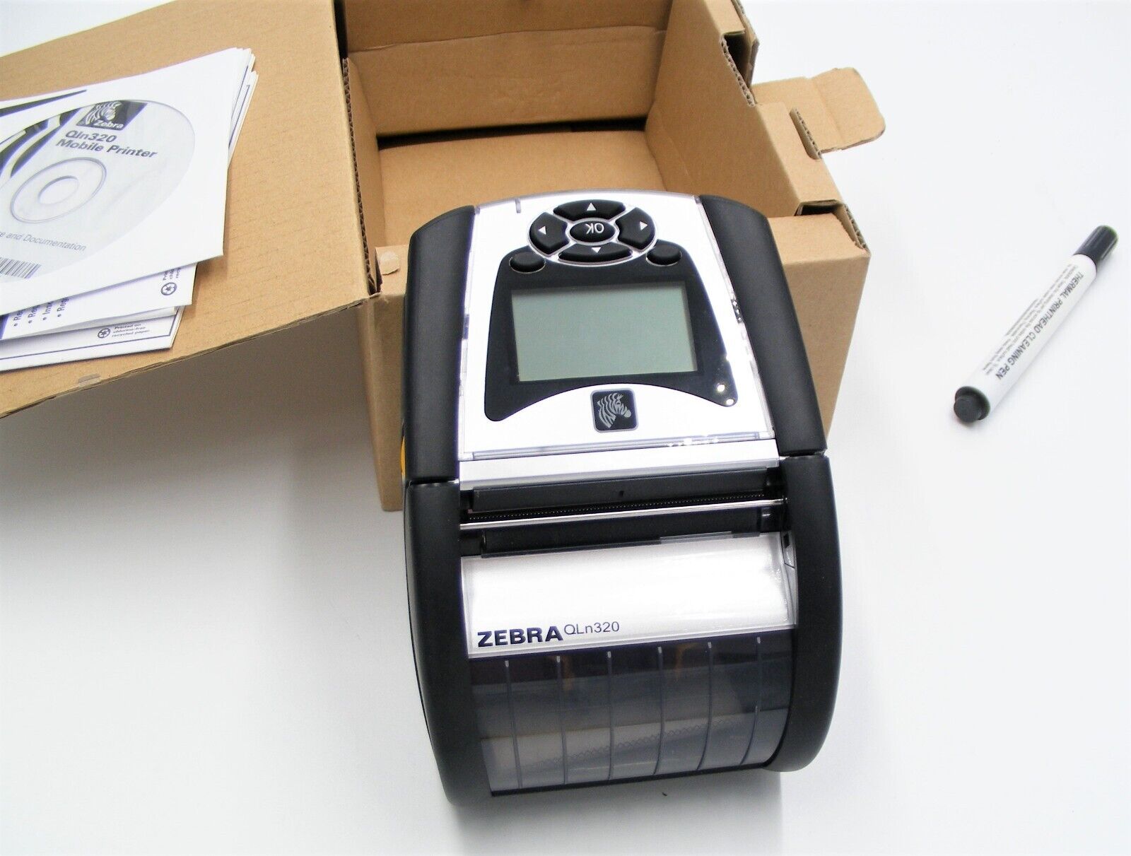 Zebra QLn320 QN3-AUGA0E00-00 Barcode Label Printer, with WiFi, NO Bluetooth  eBay
