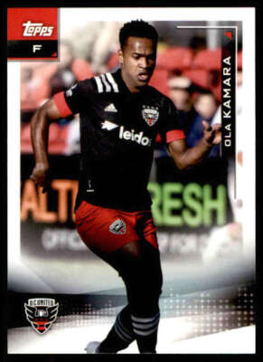 2021 Topps MLS #100 Ola Kamara D.C. United