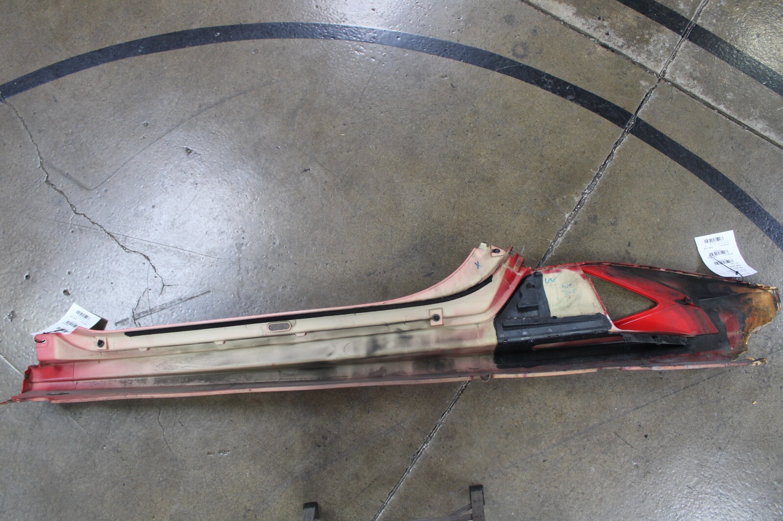 Lamborghini Huracan LP610, RH, Right, Rocker Panel, Dmg, Used, P/N 4T0898308