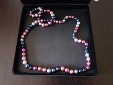 Perlketten Perlen Halskette Süßwasser Zuchtperlen Kette Armband Schmuck Perlfekt