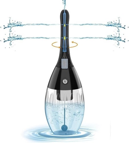 Electric Douche Enema Bulb with 5 Speeds Anti Backflow & Internal Filter Screen