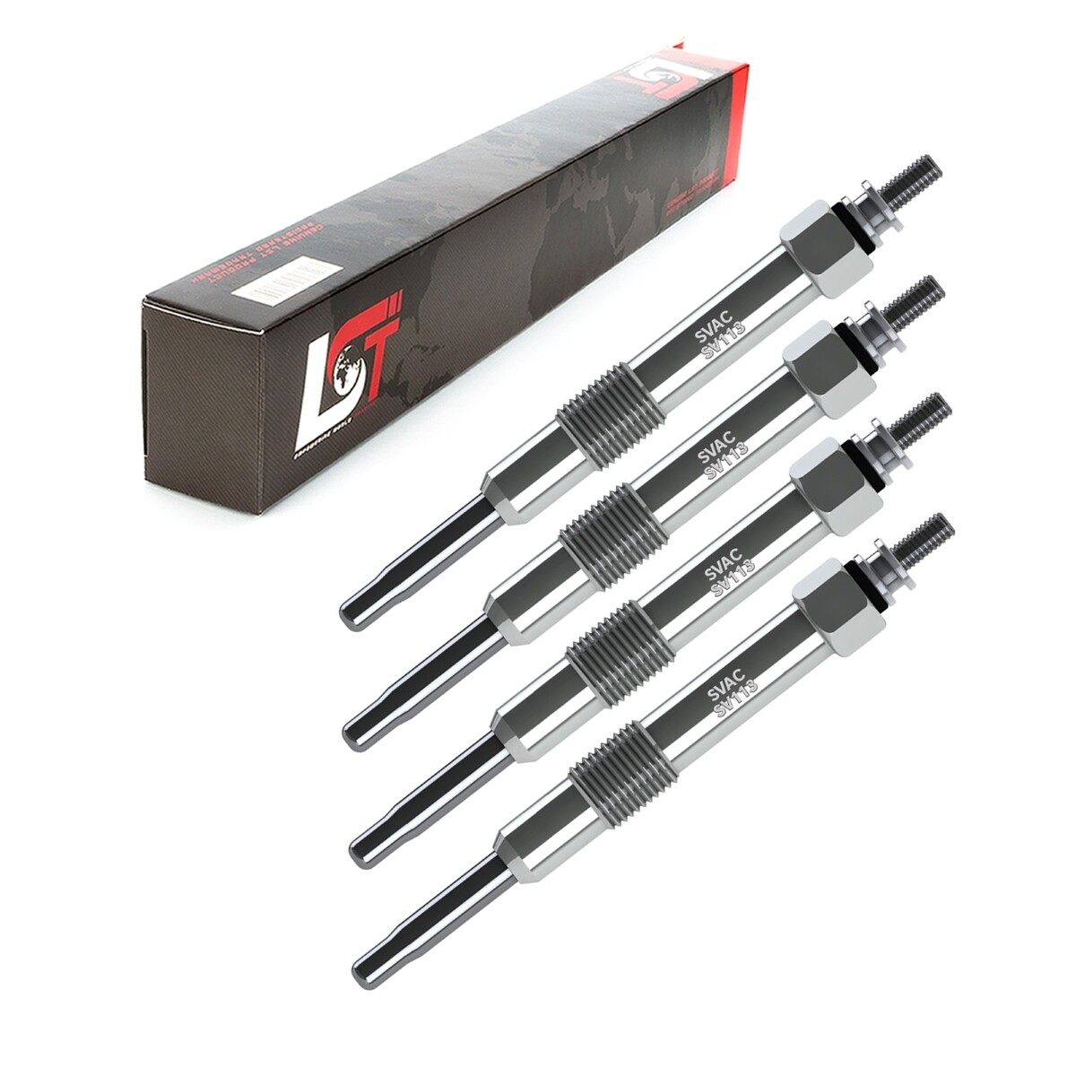 4X Glow Plugs 11 Volt For FIAT BRAVA BRAVO MAREA MULTIPLA 1.9JTD