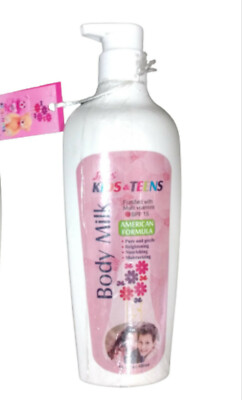 Lilies Kids & Teens American Formula Körpermilch 400 ml mit mehreren Vitaminen LSF15 