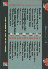 B1006- 1992 Collect-A-Card Andretti Racing 1-100 -You Pick- 15+ FREE US SHIP