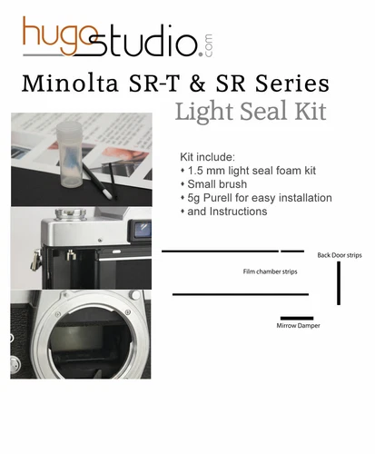 Minolta SR & SRT Light Seal Kit Replacement - Laser Cut