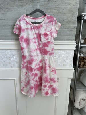 Gap kids girls large pink white tie dye tie dye dress short sleeve | eBay Gap kids girls large pink white tie dye tie dye dress short sleeve | eBay