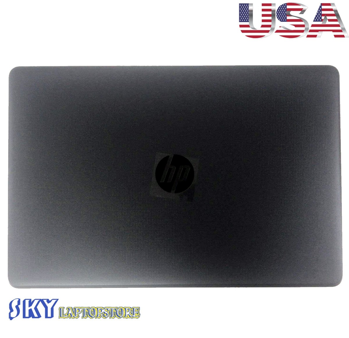 HK-HHT Laptop-Schale Für HP 15-BS 15-BW 250 255 G6 Schwarz Silber Scharnier Abdeckung