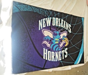 Nba New Orleans Hornets Area Throw Rug Bedroom Bathroom Decor Ebay