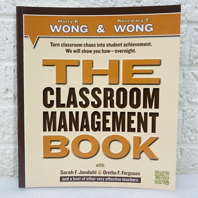Classroom Management Book by Rosemary & Harry Wong 2014 PB Teacher Resource  VG 