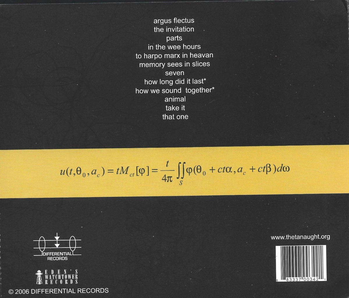 Sound Weave by Theta Naught/Alex Caldiero (Cd 2006) [2 Disc Set