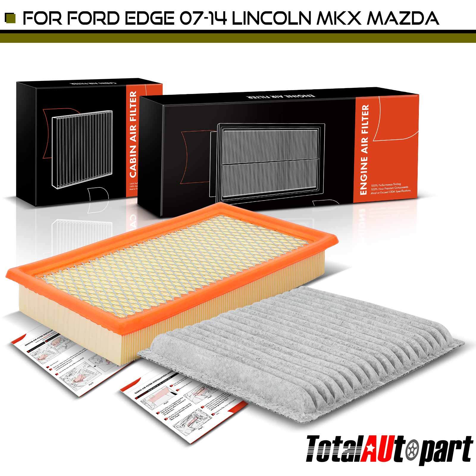 Engine & Activated Carbon Cabin Air Filter for Ford Edge 20072014