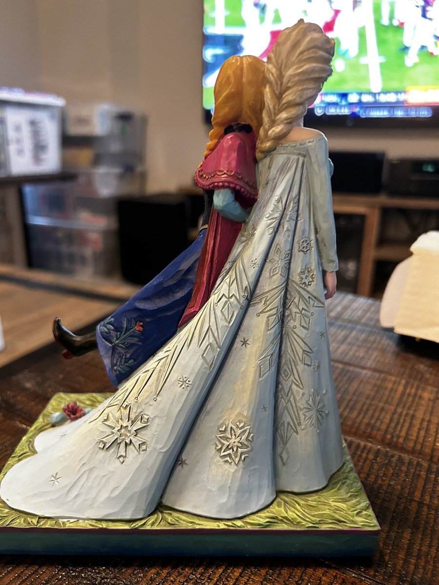 Disney Traditions Jim Shore Enesco Frozen Anna & Elsa Disney Traditions Jim Shore Enesco Frozen Anna & Elsa