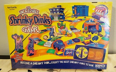 The Incredible Shrinky Dinks Game Brand New Sealed 2002