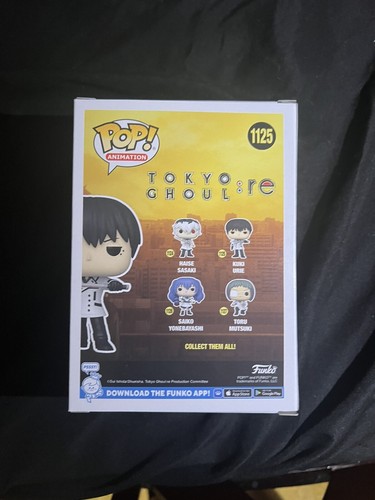 Funko POP! Animation - Tokyo Ghoul:RE Kuki Urie Vinyl Figure #1125 - NEW - Imagen 2 de 2