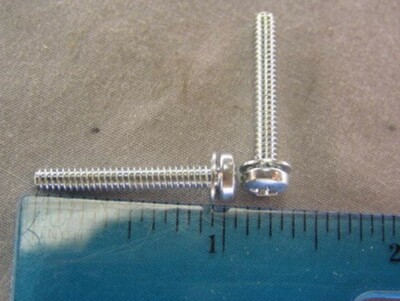 500 SEM632x1-PHS-PH-ILW-ZI 6-32x1'' SEMS Screws