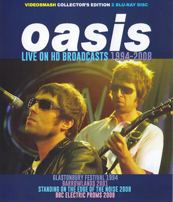 OASIS - LIVE ON HD BROADCASTS 1994-2008 (2BDR) | eBay