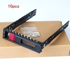 10X 3.5" LFF SAS SATA Drive Tray Caddy For HP ProLiant ML350 ML110 G10 Gen10