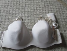 NWT CACIQUE Lined Anti-Slip Multi-Way Bra Ivory 001255 Sz 44C RARE STYLE BRA6