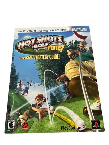 Hot Shots Golf Fore! Official Strategy Guide Brady Sony Playstation 2 - 第 1/2 張圖片
