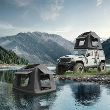 Portable Amphibious Inflatable Tent Roof Top Tent Floating Tent w/Ladder Camping