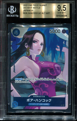 Boa Hancock - OP02-059 - BGS 9.5 - Alt Art - OP02 Japanese - One