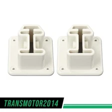 2 Pack Ladder Flanges for Heavy Duty Resin In-Pool Above Ground Swimming Pool 