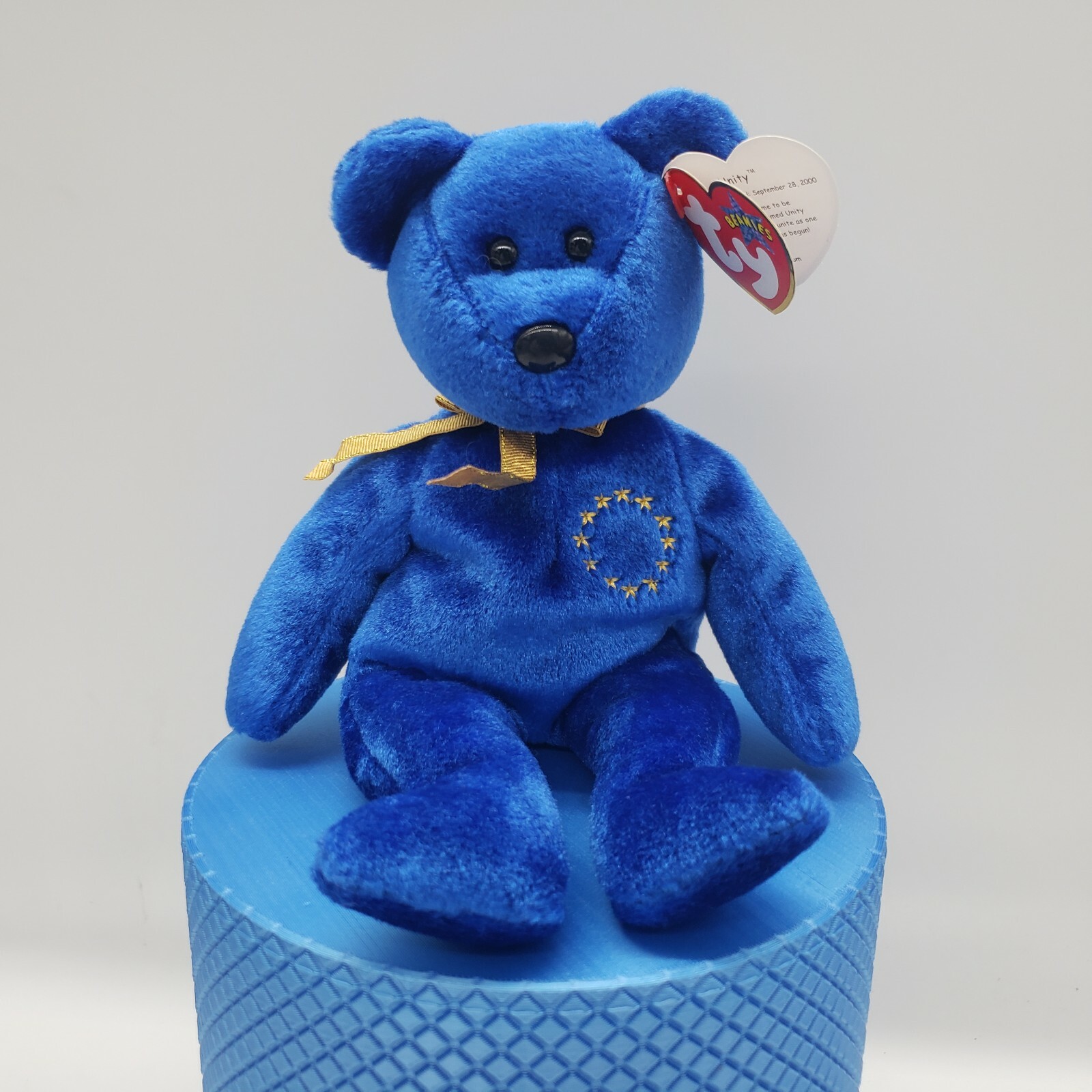 Ty Beanie Baby Unity Sept. 28, 2000 Blue Bear Plush eBay