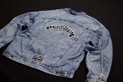 Levis Jeans Jacke Jacket Trucker Vintage 70507-4813 Giacca Rock 90er 90s Blau XL