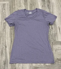 32 Degrees Gray Short Sleeve Sleep Tee Base Layer or Performance Workout Top 