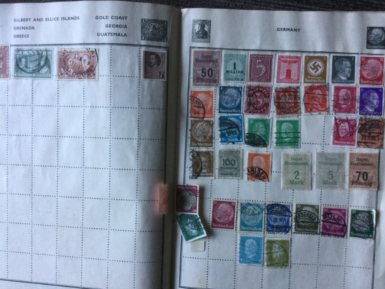 Two stamp albums of all world stamps eBay