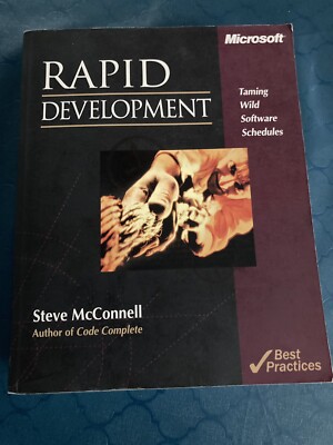 Steve McConnell - Rapid Development Softcover ￼￼
