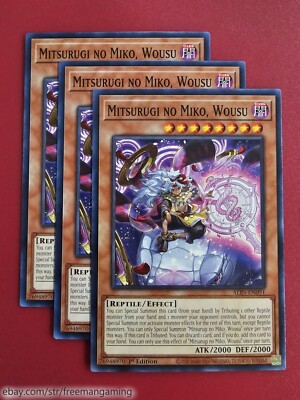 Yugioh Mitsurugi Deck Core Set 21 card ALIN Ame No Habakiri Mikoto