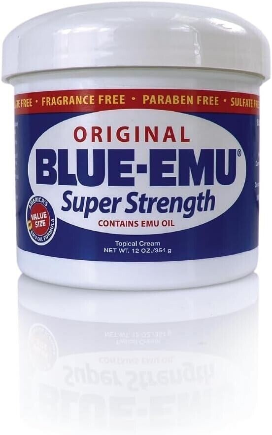 Blue-Emu Original Super Strength Muscle And Joint Topical Cream 12 OZ