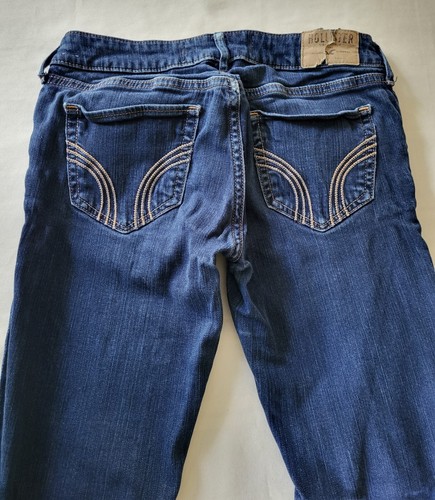 Womens Teens Hollister Jeans Sz 3S. Skinny Low Rise Stretch Denim - Picture 4 of 6