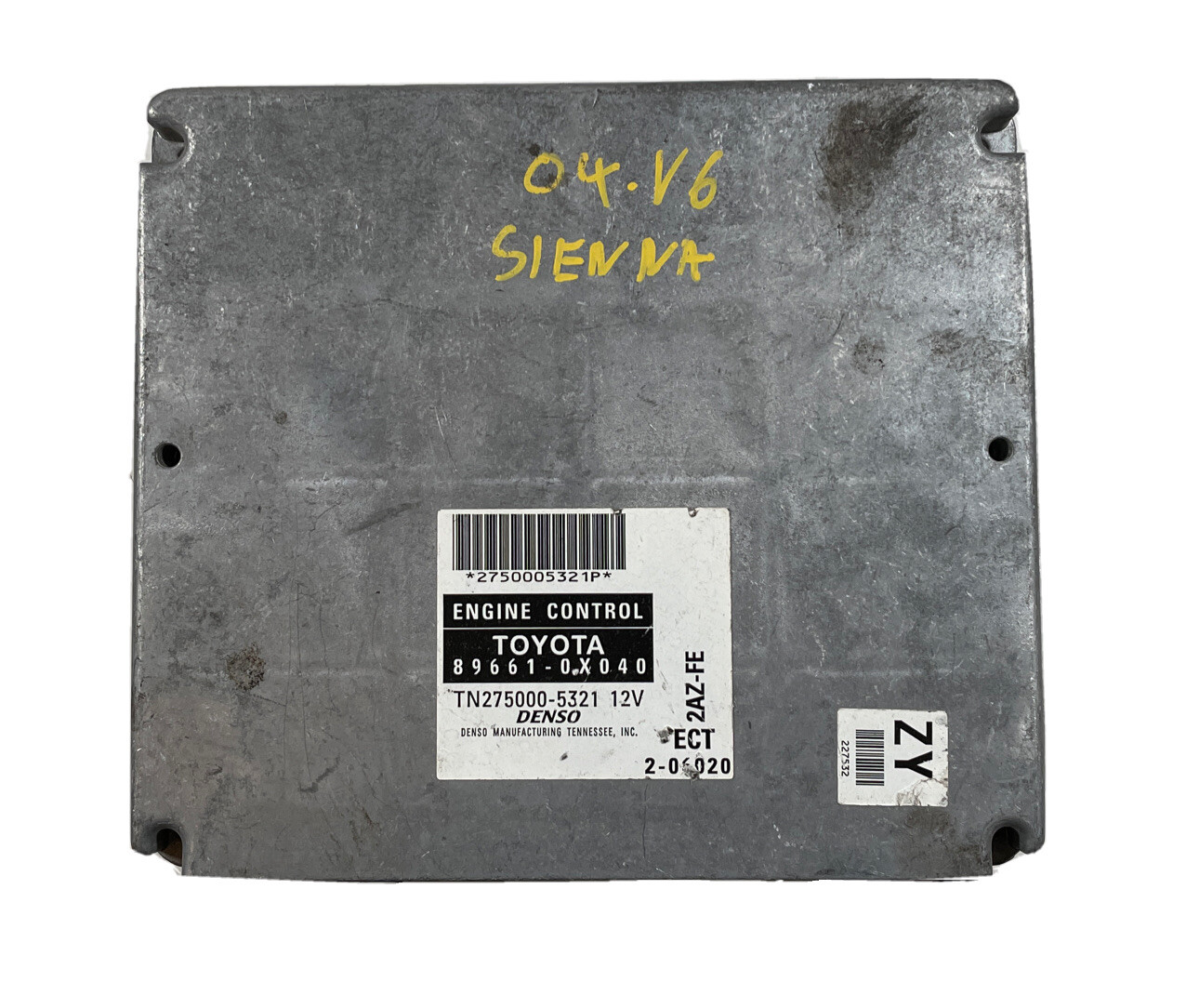 2003 2004 Toyota Camry Engine Computer Control Module ECM ECU PCM 89661 