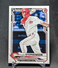 Tyler Stephenson Rookie RC 2021 Bowman Baseball Card #20 Cincinnati Reds