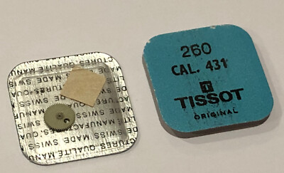 NOS PART 260 UHRWERK TISSOT 431 @ MINUTENRAD @ 431 TISSOT UHRWERK @ ESA 9154