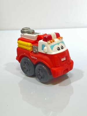2009 Hasbro Tonka Mini Chunky Plastic Toddler Toy Fire Truck Chuck  Friends