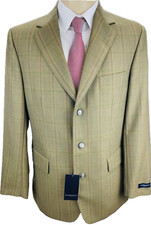 BURBERRY sport coat 50 men's jacket men jacket sport coat suit hunting tweed check New