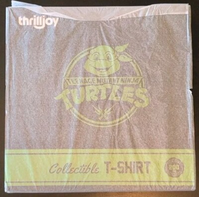 NYCC 2024 - ThrillJoy! Exclusive TMNT T-shirt Size Large 200 Piece LE SOLDOUT!