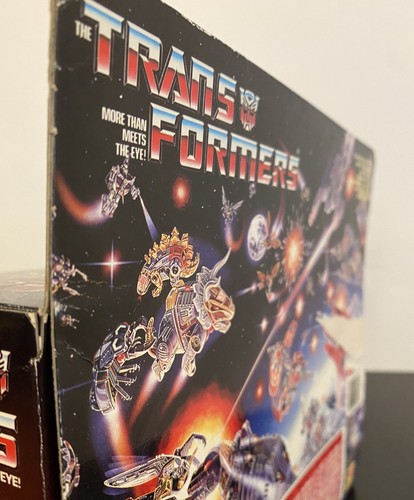 VTG Transformers G1 Dinobot SNARL Rare Empty Box 1984 Hasbro Autobot - Picture 6 of 11